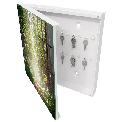 Key box for wall Forest landscape
