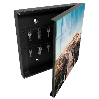 Wall mounted key box Dunes path