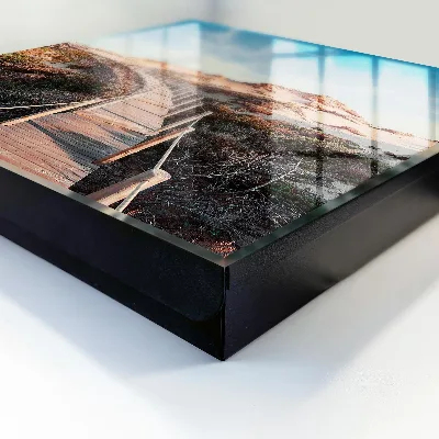 Wall mounted key box Dunes path