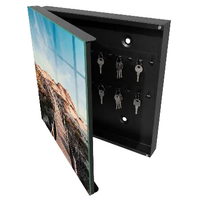 Wall mounted key box Dunes path