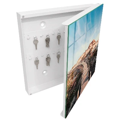 Wall mounted key box Dunes path