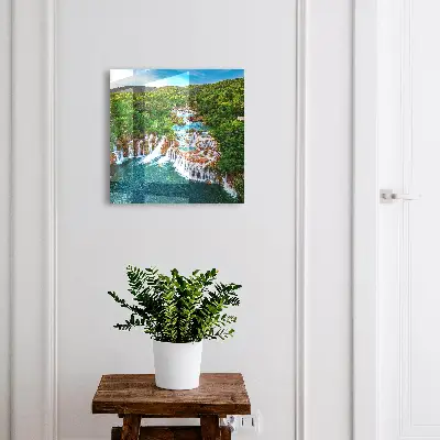 Key box for wall Nature waterfalls