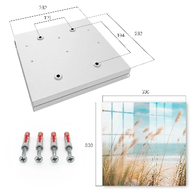 Key box for wall Summer beach