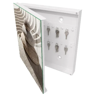 Wall mounted key box Zen composition