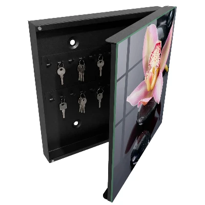 Key cabinet Orchid stones