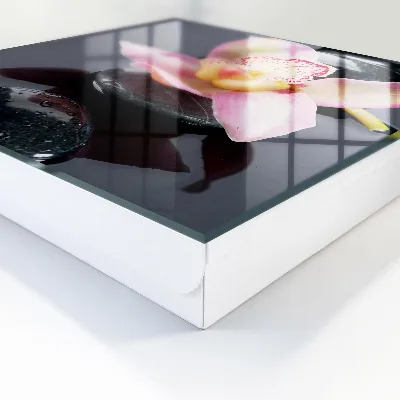 Key cabinet Orchid stones