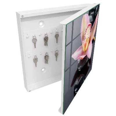 Key cabinet Orchid stones