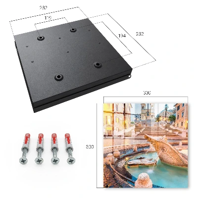 Key box for wall Urban elegance