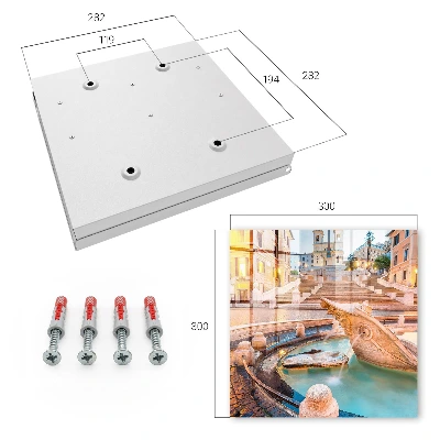 Key box for wall Urban elegance
