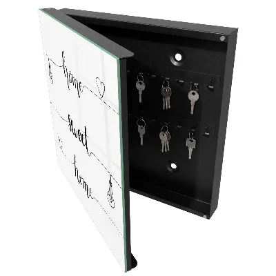 Key box for wall Home sweet home