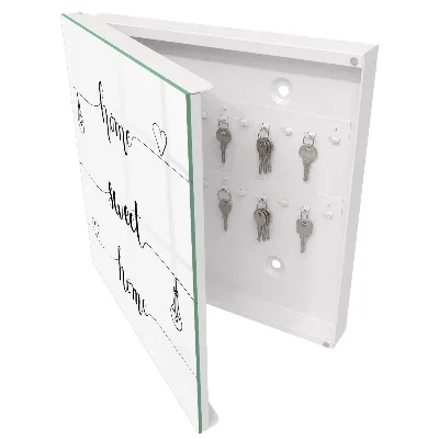 Key box for wall Home sweet home