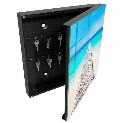 Key box for wall Sea harbor