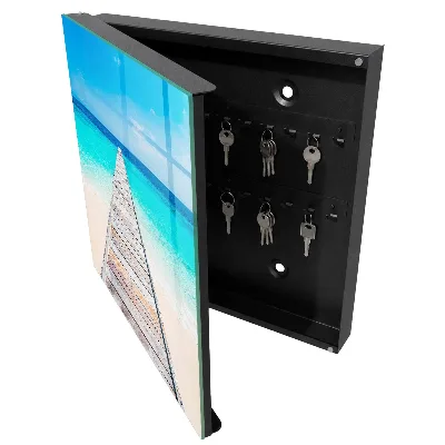 Key box for wall Sea harbor