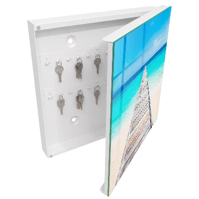 Key box for wall Sea harbor