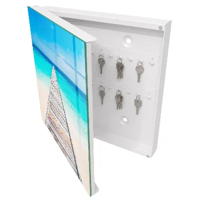 Key box for wall Sea harbor