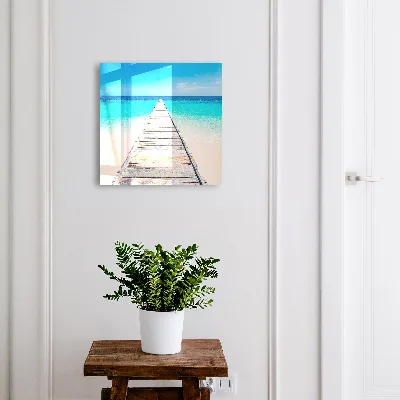 Key box for wall Sea harbor