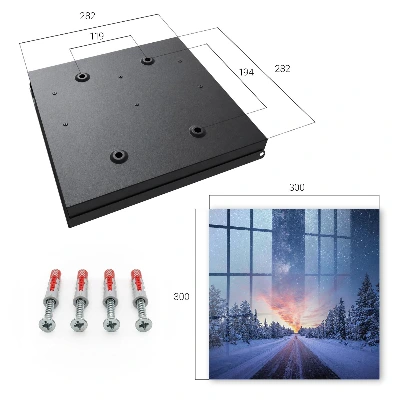 Key box for wall Stars over the road