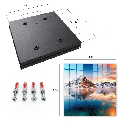 Key box for wall Mountain harmony