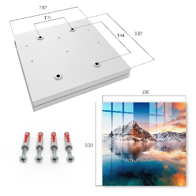 Key box for wall Mountain harmony