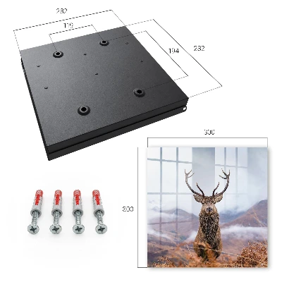Key cabinet Mountain deer