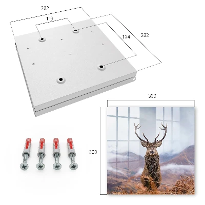 Key cabinet Mountain deer