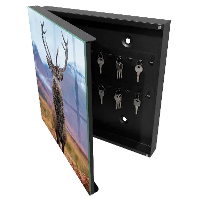 Key box for wall Deer in the mountains