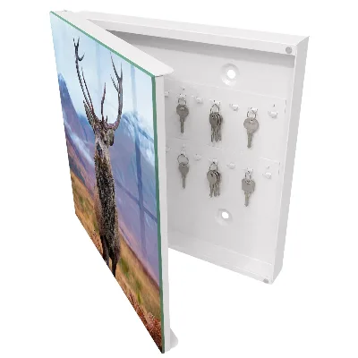 Key box for wall Deer in the mountains