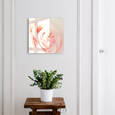 Wall mounted key box Romantic rose