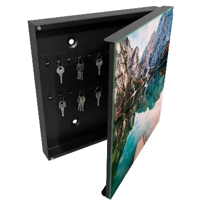 Key box for wall Mountain landscape