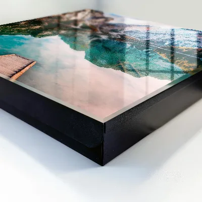 Key box for wall Mountain landscape