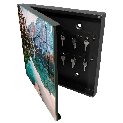 Key box for wall Mountain landscape