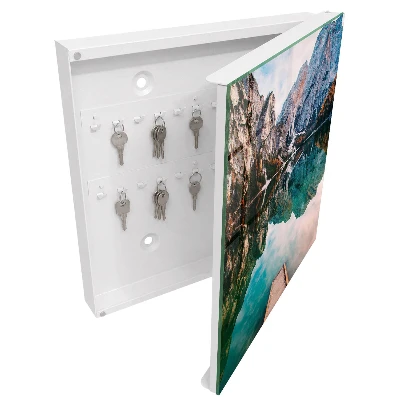Key box for wall Mountain landscape