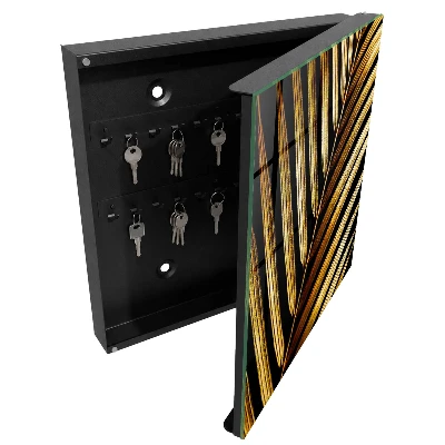 Wall mounted key box Elegant leaf