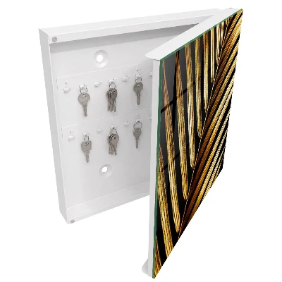 Wall mounted key box Elegant leaf