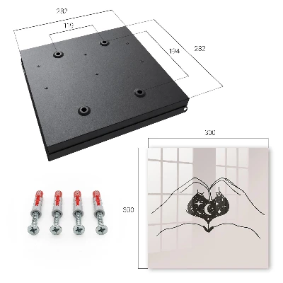 Key box for wall Heart cosmos