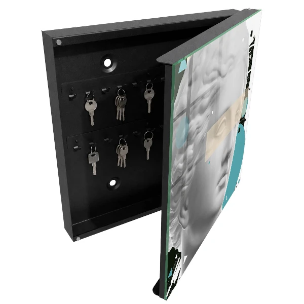 Wall mounted key box Modern art