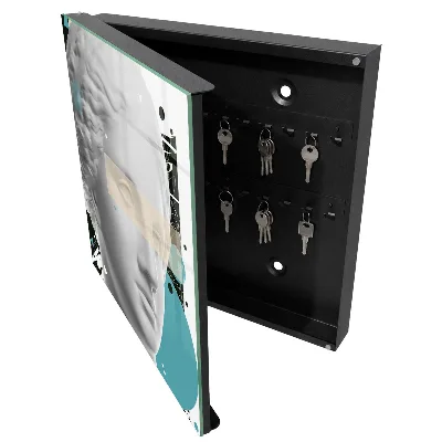 Wall mounted key box Modern art