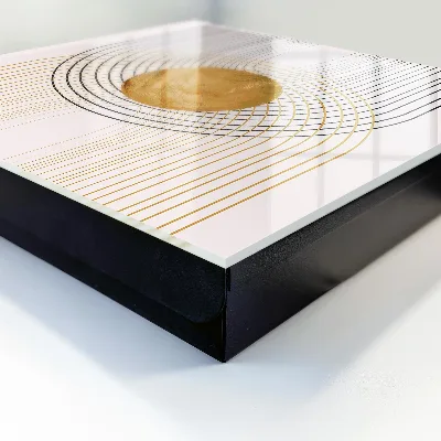 Key cabinet Circles and lines