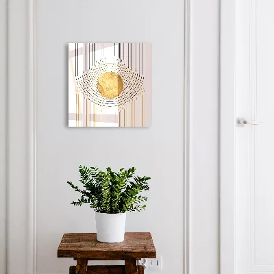 Key cabinet Circles and lines