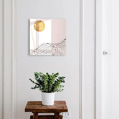 Key box for wall Waves and circle
