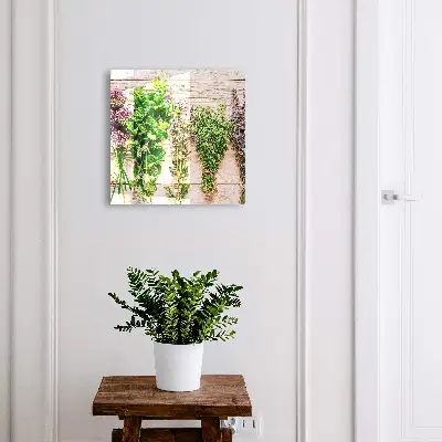 Key cabinet Green herbs