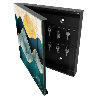 Key cabinet Mountain abstraction