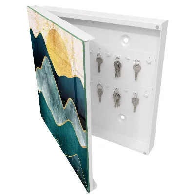 Key cabinet Mountain abstraction