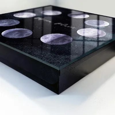 Wall mounted key box Moon phases