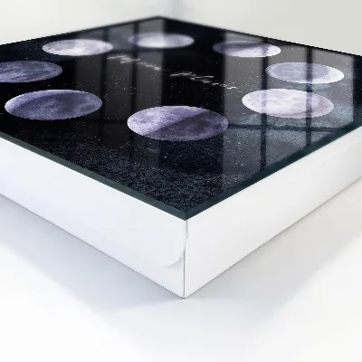 Wall mounted key box Moon phases