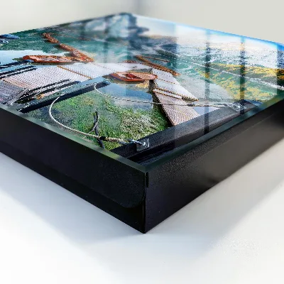 Key cabinet Mountain landscape