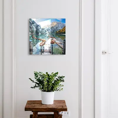 Key cabinet Mountain landscape