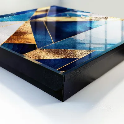 Wall mounted key box Blue elegance