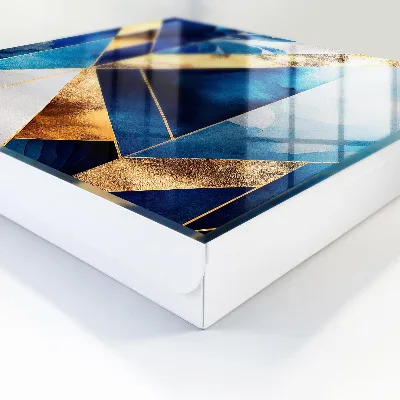 Wall mounted key box Blue elegance