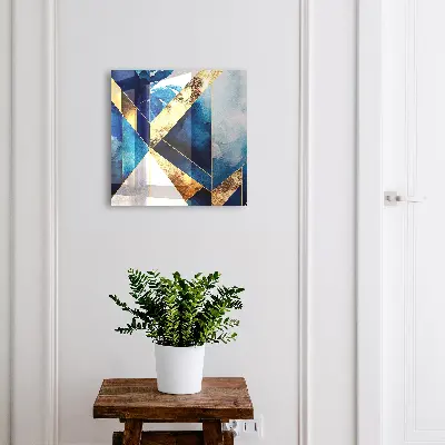 Wall mounted key box Blue elegance